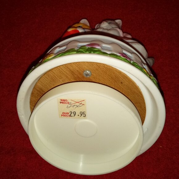 VINTAGE KITTY CUCUMBER TRICYCLE MUSIC BOX - Picture 8 of 8